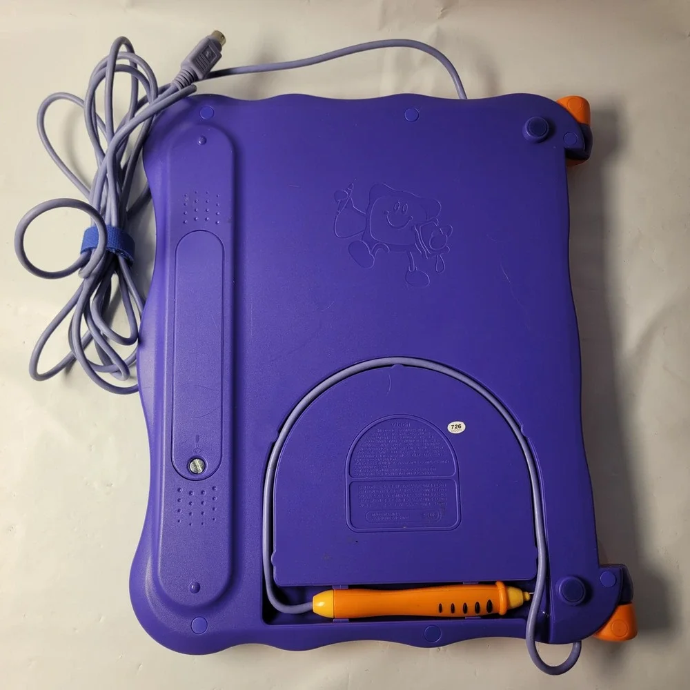 VTech V.Smile SmartBook Kids Learning System Orange‎ Purple Stylus Accessory